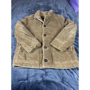 Vintage Montgomery Ward Custom‎ Crafted Jacket Corduroy Collared Work Trucker 42